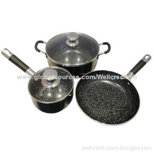 5pcs Aluminum Cookware Set